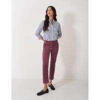 Cord Tapered Ankle Grazer Trousers
