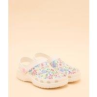 Kids Floral Clogs (1 Small - 13 Small)