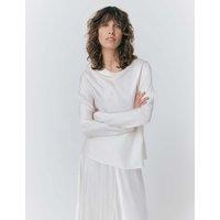 Satin Cowl Neck Blouse