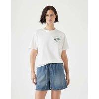 Pure Cotton Pickled Graphic T-Shirt