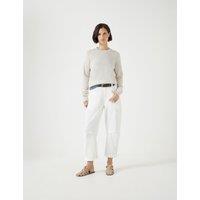 Cordi Cotton Rich Barrel Leg Trousers