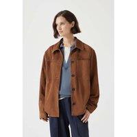 HUSH Suede Jacket Light Brown