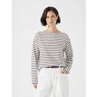 Pure Cotton Striped Top