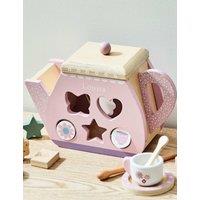 Personalised Teapot Wooden Shape Sorter