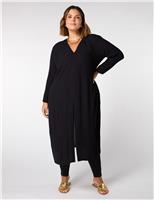 V-Neck Longline Tunic
