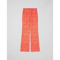 Crepe Printed Wide Leg Trousers
