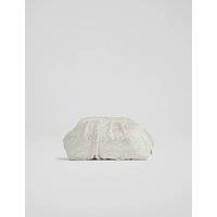 Crystal Metallic Chain Strap Clutch Bag