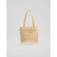 Beaded Fringed Grab Bag