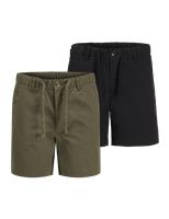 2pk Cotton Rich Shorts (8-16 Yrs)