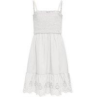 Kids Only Pure Cotton Broderie Dress (8-14 Yrs) White