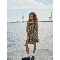 Kids Only Pure Cotton Leopard Dress (8-14 Yrs) Brown Mix