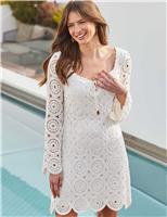 Pure Cotton Mini Shift Dress