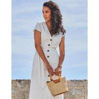 Raffia Cross Body Grab Bag