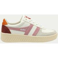 Gola Grandslam Trident Flatform Trainers White Mix