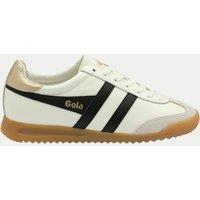 Gola Torpedo Leather Trainers White/Black