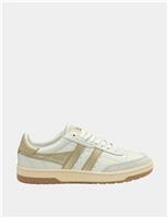Falcon Mirror Leather Trainers