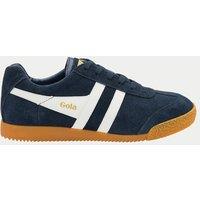 Gola Harrier Suede Trainers Navy