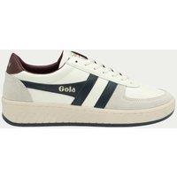 Gola Grandslam Classic Leather Trainers White Mix