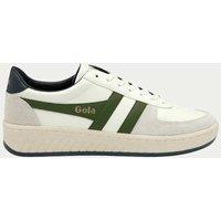 Gola Grandslam Classic Leather Trainers Green Mix