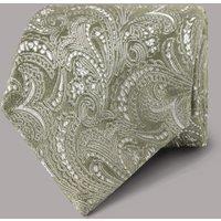 Paisley Pure Silk Tie