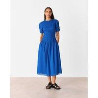 Pure Cotton Midi Skater Dress