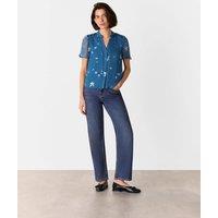 Floral V-Neck Blouse