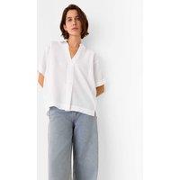 Collared V-Neck Shirt