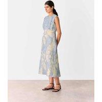 Velvet Devor Printed Midi Tea Dress