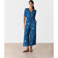 Floral Tie Detail Jumpsuit