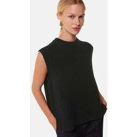 Pure Wool Split Hem Knitted Vest Top