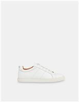 Leather Lace Up Trainers