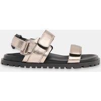 Leather Riptape Sandals