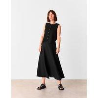 Cotton Rich Crew Neck Button Through Waistcoat