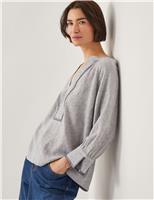 Linen Rich Printed Top