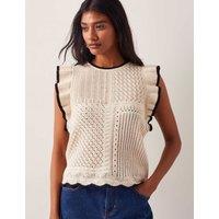 Cotton Rich Knitted Vest