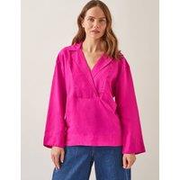 Lyocell Rich Collared Top