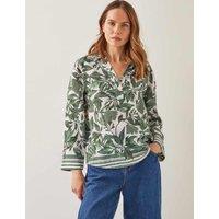 Lyocell Rich Printed Top