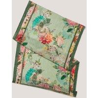 Pure Silk Floral Scarf
