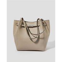 Faux Leather Tote Bag