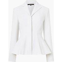 Twill Waisted Single Breasted Blazer
