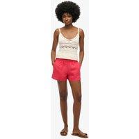 Superdry & Co Pure Linen Elasticated Waist Shorts Coral