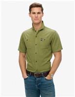 Relaxed Fit Cotton Rich Textured Shirt