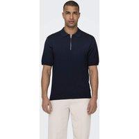 Half Zip Polo Shirt