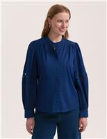 Pure Cotton Embroidered Shirt