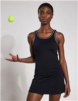 Bonnie Scoop Neck Mini Sports Dress