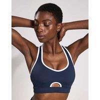 Lilybod Clare Firm Support Non Wired Sports Bra Navy Mix