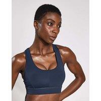 Lilybod Frankie Cloud-Core Firm Support Sports Bra Navy
