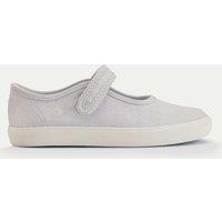 Start-Rite Kids' Canvas Glitter Shoes (6 Small - 1 Large) Silver