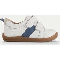 Start-Rite Kids' Leather Riptape Trainers (4 Small - 8 Small) White Mix