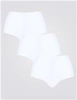 3pk High Waisted Knickers